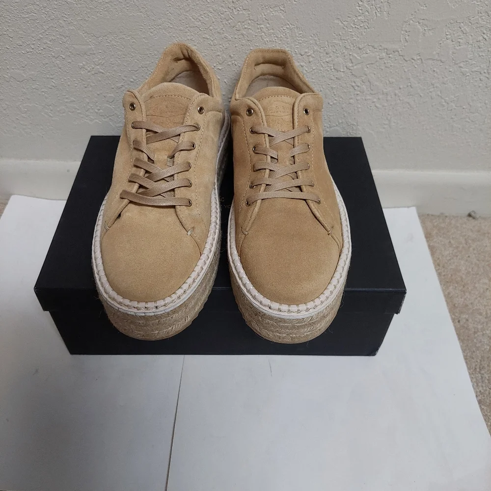 Rag & Bone Women’s Tan Espadrille Sneakers 10B